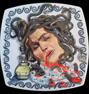 Suzanne Salvini (pintura) - "Arroz à Grega Servido com Cabeça de Medusa Regada com Azeite"