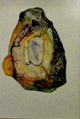 Ruana Negri (pintura) - "Da série: Elementos da Natureza - Penicillus Cumingianum"