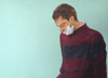 Clara de Cápua (pintura) - "Série: Homens que não Sabem Usar Máscara 1"