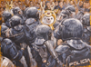 Gunga Guerra (pintura) - "Toys no Carnaval 03"
