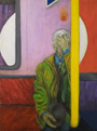 Júnior Almeida (pintura) - "Sem Título - série 'Uma outra Viagem #1, 2019' "
