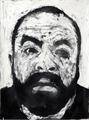 Rodrigo Linhares (desenho) - "Autorretrato ou Pandemiceuphoriaphobia III 2020"